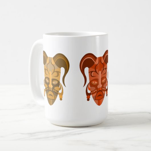 TASSE MIT STARKEN MASCHINEN (Vorderseite Links)