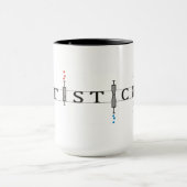 Tasse mit "Statistiker" Logo (Zentrum)