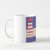 Tasse mit Strand und Ozean (Links)