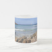 Tasse mit Strandbild in Antigua (Mittel)