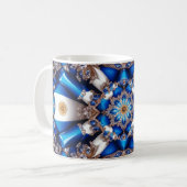 Tasse mit südargentinischem Design (Vorderseite Links)