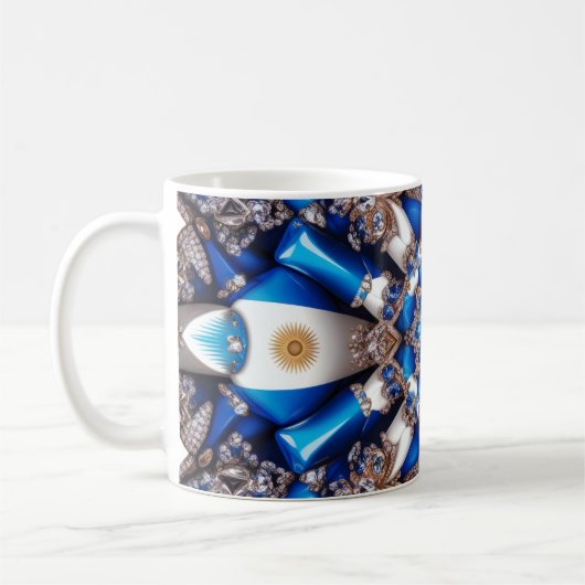 Tasse mit südargentinischem Design (Links)