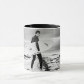 Tasse mit Surferbild (Zentrum)