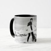 Tasse mit Surferbild (Vorderseite Links)