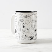 Tasse mit süßem Bild (Vorderseite Links)