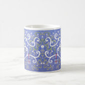 Tasse mit Taube und Wirblem Baum-Entwurf (Mittel)