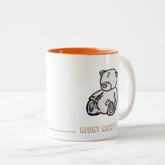 Tasse mit Teddy (VorderseiteRechts)