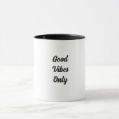 Tasse mit Titel GoodVibes Only (Zentrum)