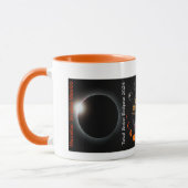 Tasse mit Total Solar Eclipse 2024 in Mazatlan (Links)