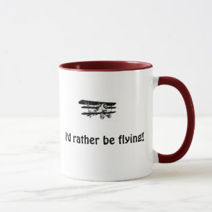 Tasse mit Triplane, würde ich vielmehr fliegen!
