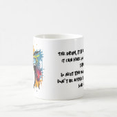 Tasse mit Trommel und Zitat (Mittel)