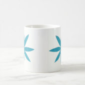 Tasse mit Türkisstar (Mittel)