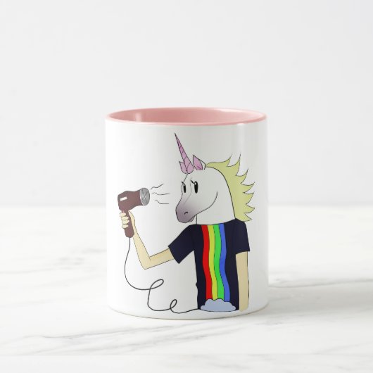Tasse mit Unicorn (Zentrum)