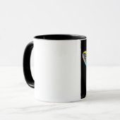 Tasse mit ursprünglichem KatzenAbbild der (Vorderseite Links)