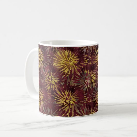 Tasse mit vergoldeter Krawatte (Vorderseite Links)