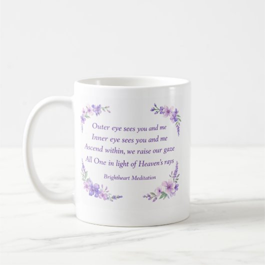 Tasse mit Vers (Links)