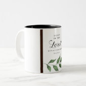Tasse mit Vers (Vorderseite Links)