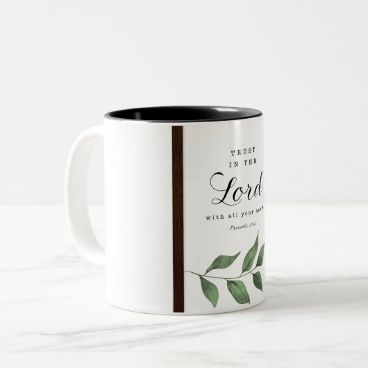 Tasse mit Vers (Vorderseite Links)
