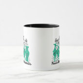 Tasse mit vier String Animals (Zentrum)
