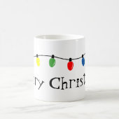 Tasse mit Weihnachtsbeleuchtung (Mittel)