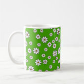 Tasse mit weißen Blumen (Links)