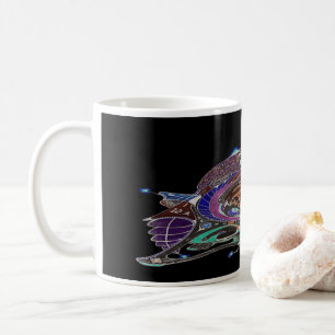 Tasse mit Weißkaffee Art 1 C.1