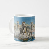 Tasse mit Wilden Pferden (Vorderseite Links)