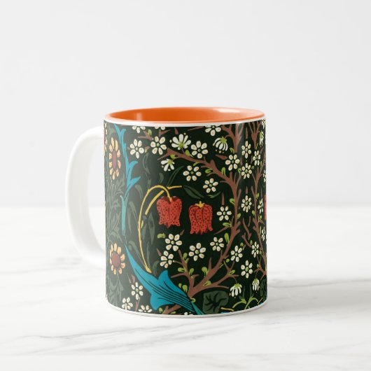TASSE MIT WILLIAM MORRIS "TULIPS" DESIGN (Vorderseite Links)