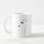Tasse mit Windhund (Links)