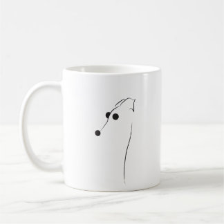 Tasse mit Windhund