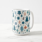 Tasse mit Winterrinder (VorderseiteRechts)