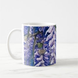 Tasse mit Wisteria Blossom Design