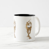 Tasse mit Wolf (VorderseiteRechts)