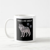 Tasse mit Wolf (Links)