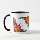 Tasse mit wunderlichem Blumenentwurf/Illumination2 (Links)