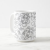 Tasse mit Zeilenmuster (Vorderseite Links)