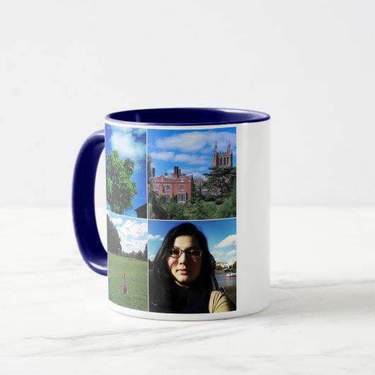 Tasse mit Zitat: Leben in der Grafschaft (Vorderseite Links)