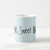 Tasse mit Zuhause Sweet Zuhause (Mittel)