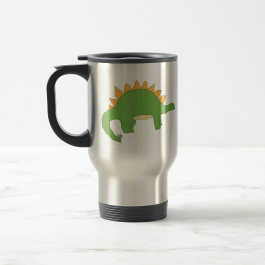 Tasse mit zwei Dinosauriern (Links)