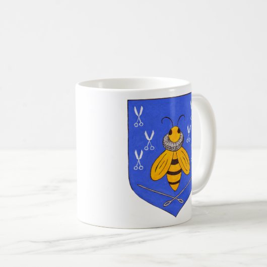 Tasse mit zwei EC-Bienen (VorderseiteRechts)