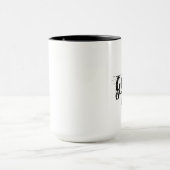 Tasse mit zwei Tönen (Zentrum)