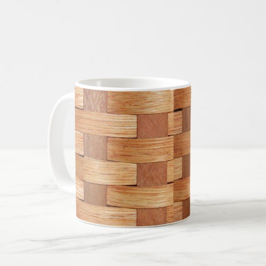 Tasse mit zwei Tonen Kaffee (Vorderseite Links)