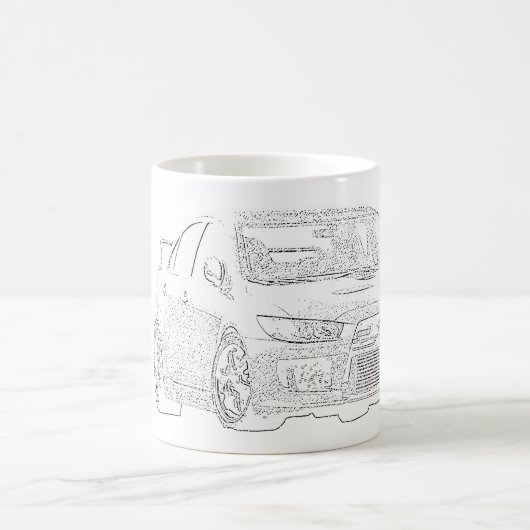 Tasse Mitsubishi Evo (Mittel)