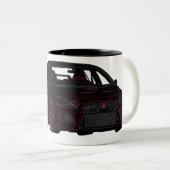 Tasse Mitsubishi Evo (großes, Lose Kaffee!) (VorderseiteRechts)