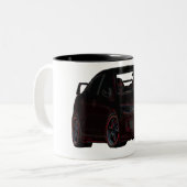 Tasse Mitsubishi Evo (großes, Lose Kaffee!) (Vorderseite Links)