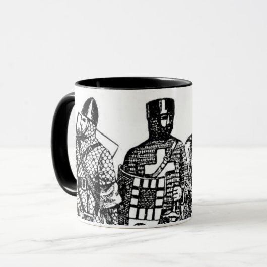 Tasse Mittelalter (Vorderseite Links)