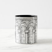 Tasse mittelalterliche Architektur (Mittel)