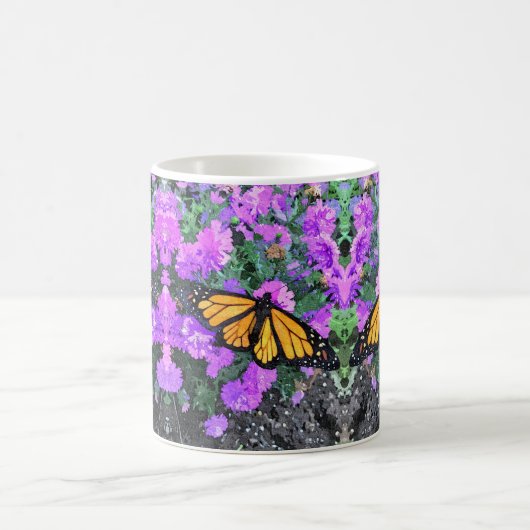 Tasse Monarch & Asters (Mittel)