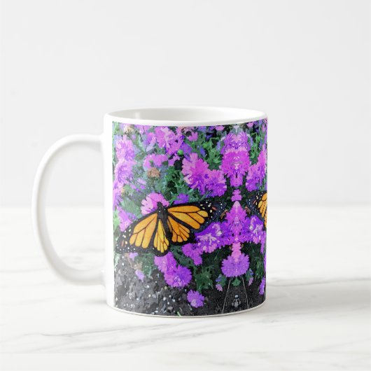 Tasse Monarch & Asters (Links)