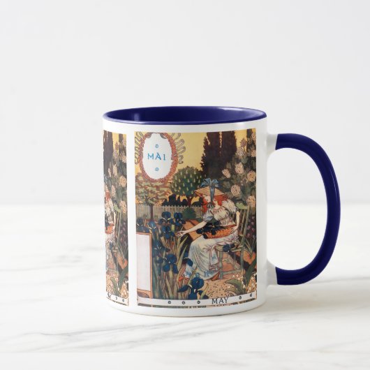 Tasse: Monat Mai - Mai Tasse (Rechts)